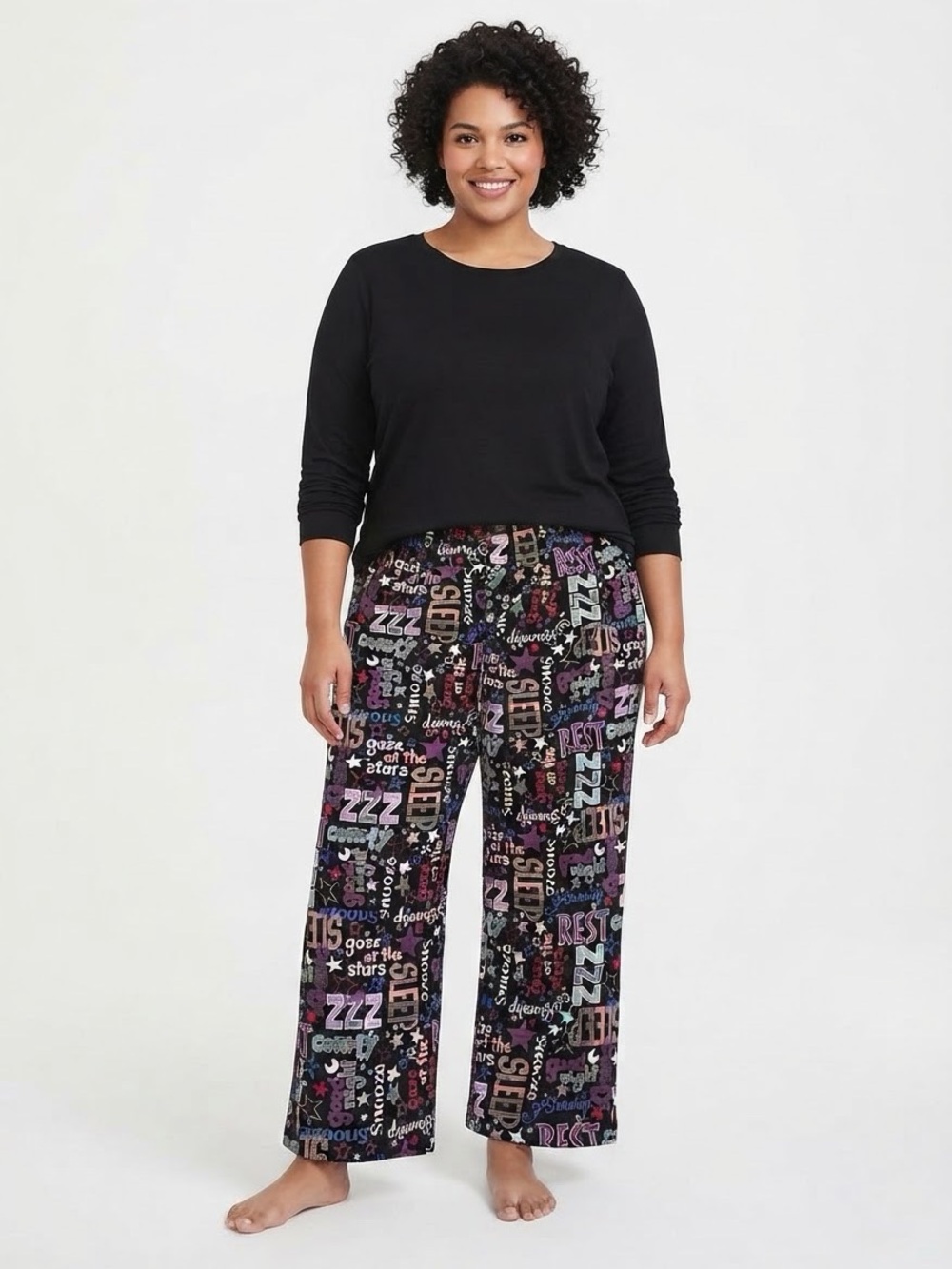 Secret Treasures ‘SLEEP’ Graphic Words Pajama Pants XL